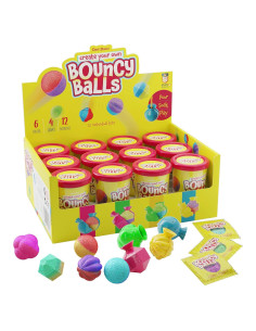 Kit de Pelotas Rebotadoras Dan&Darci - 12 Kits Individuales - Manualidades STEM