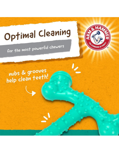 Juguete Dental para Perros Arm & Hammer Mantequilla de Maní