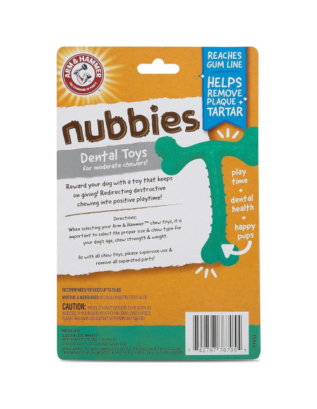 Juguete Dental para Perros Arm & Hammer Mantequilla de Maní