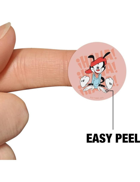 Pegatinas Animaniacs 50 Unidades 2.54 cm Graphics & More Pegatinas Animaniacs 50 Unidades 2.54 cm Graphics & More