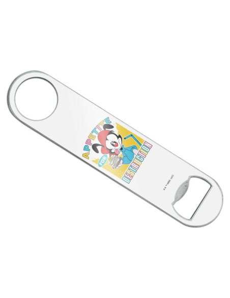 Abrebotellas Animaniacs de Acero Inoxidable 18cm Multicolor