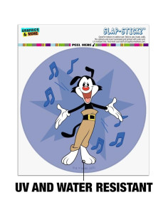 Calcomanía Animaniacs Yakko 14cm - Graphics & More 2