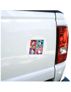 Imán Animaniacs Graphics & More 14cm Redondo Vinilo 2