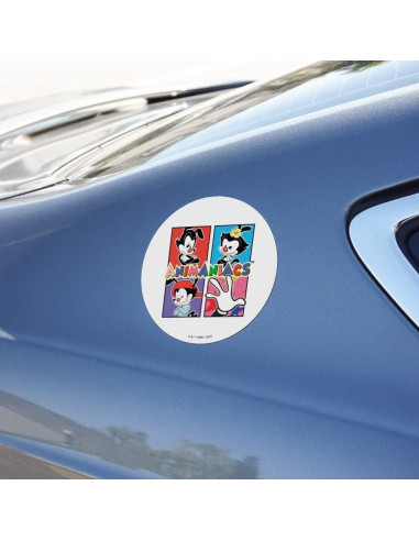 Imán Animaniacs Graphics & More 14cm Redondo Vinilo