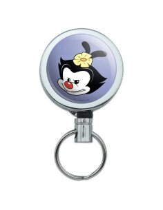 Carrete Retráctil Animaniacs Graphics & More 0.76m Cromo