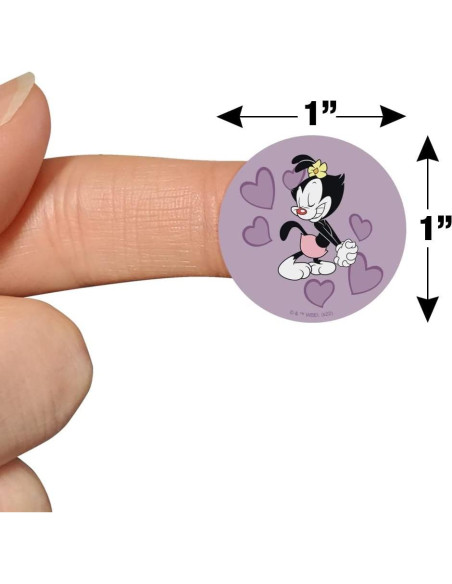 Pegatinas de Corazones Animaniacs - 50 Unidades - Graphics & More Pegatinas de Corazones Animaniacs - 50 Unidades - Graphics & More