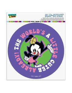 Calcomanía Automotriz Animaniacs 14cm Graphics & More