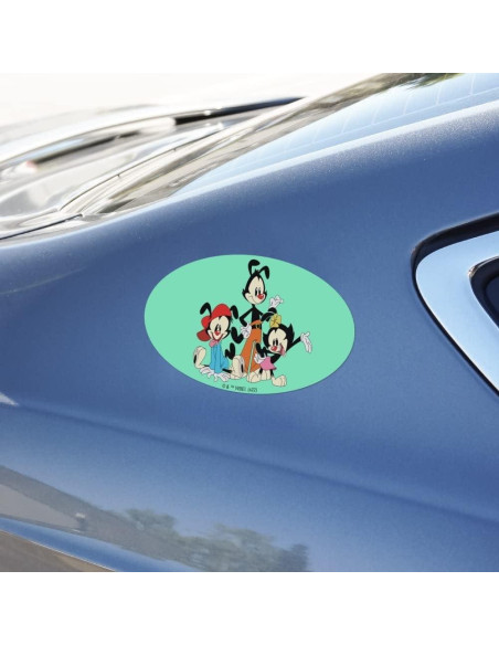 Imán Ovalado de Vinilo Animaniacs Graphics & More 17.8x10.2cm