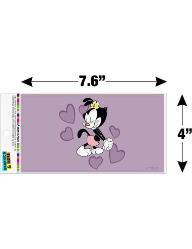 Imán de Vinilo Animaniacs Graphics & More 19.3x10.2cm