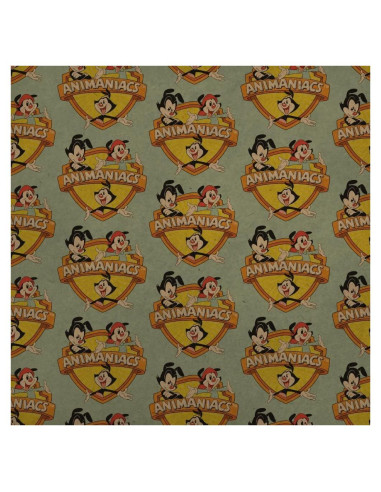 Papel de Regalo Kraft Animaniacs Graphics & More 91x183cm