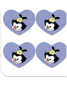 Set de Stickers Corazón Animaniacs - 18 Piezas 5.08 cm 2