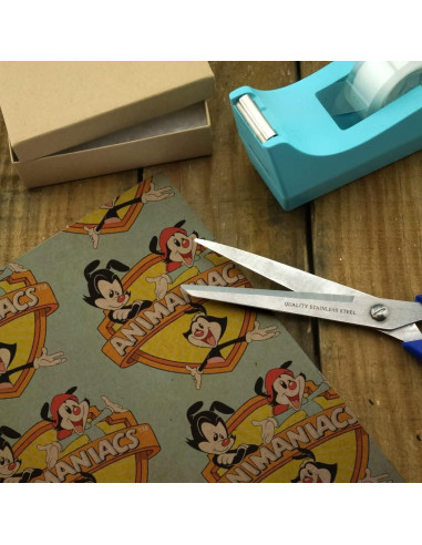 Papel de Regalo Kraft Animaniacs Graphics & More 91x183cm