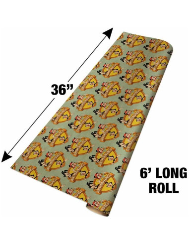 Papel de Regalo Kraft Animaniacs Graphics & More 91x183cm