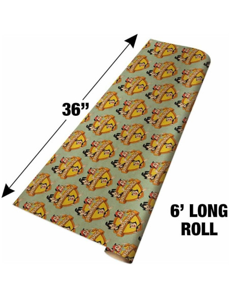 Papel de Regalo Kraft Animaniacs Graphics & More 91x183cm