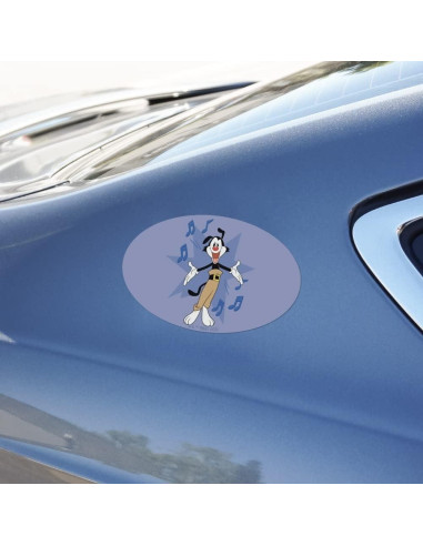 Imán Ovalado Animaniacs Yakko 17.8x10.2cm Vinilo Multicolor