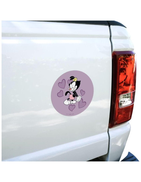 Imán de Vinilo Animaniacs Graphics & More 14cm Redondo Multicolor