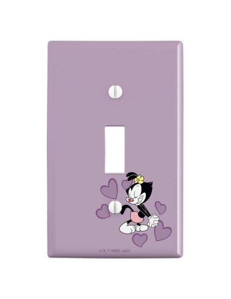 Placa de Interruptor de Luz Animaniacs Graphics & More 7.1x11.4cm