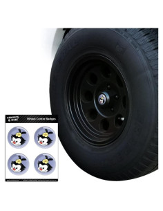 Insignias de Centro de Rueda Animaniacs Graphics & More 7.6cm