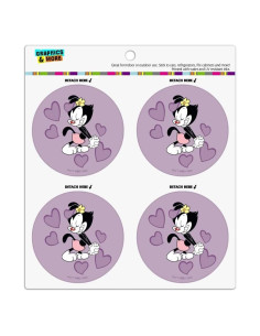 Conjunto de 4 Imanes de Vinilo Animaniacs - 6.4cm - Multicolor