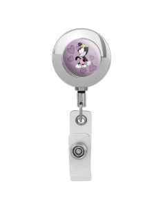 Portatarjetas Retráctil Animaniacs Cromo 0.61m Clip ID
