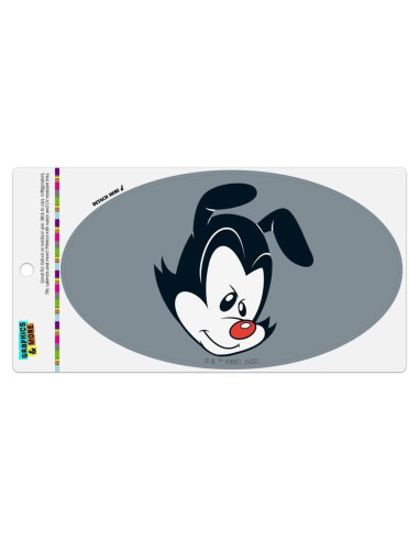 Imán Ovalado Animaniacs Yakko - Graphics & More - 17.8x10.2cm