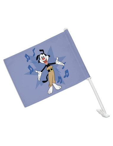 Bandera de Coche Animaniacs Yakko con Poste - Graphics & More