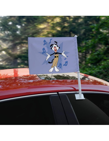 Bandera de Coche Animaniacs Yakko con Poste - Graphics & More