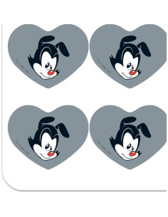 Set de Stickers Corazón Animaniacs - 18 Piezas 5.08 cm 2
