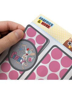 Conjunto de 3 Marcadores Laminados Brillantes Graphics & More 2