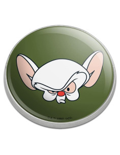 Marcador de Bola de Golf Metal Pinky y el Cerebro 3.8cm