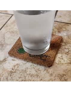 Juego de Posavasos de Corcho Pinky y El Cerebro - 4 Piezas 2