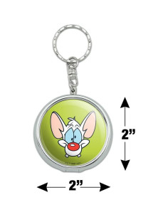 Cenicero de Metal Pinky y el Cerebro con Soporte - 5.1cm 2