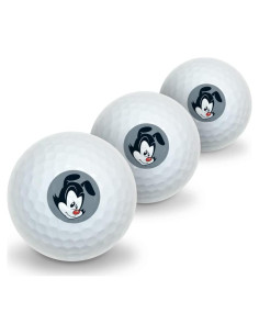 Pelotas de Golf Animaniacs Graphics & More - Paquete de 3