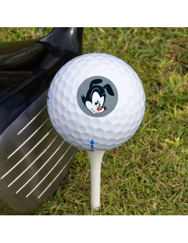 Pelotas de Golf Animaniacs Graphics & More - Paquete de 3