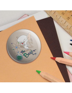 Stickers Puffy Pinky y El Cerebro - 4 Stickers 5.08 cm 2