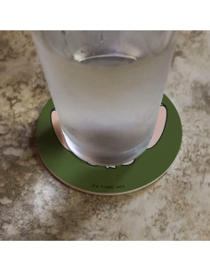 Juego de Posavasos Pinky y el Cerebro - 4 Piezas Multicolor 2