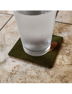 Juego de Posavasos de Corcho Pinky y el Cerebro - 4 Unidades 2