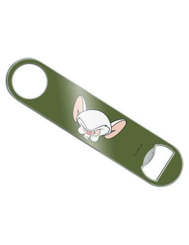 Abrebotellas Pinky y el Cerebro Acero Inoxidable 18cm