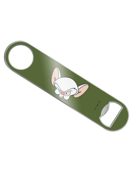 Abrebotellas Pinky y el Cerebro Acero Inoxidable 18cm
