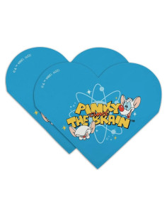 Marcadores de Corazón de Cuero Sintético Graphics & More - Set de 2