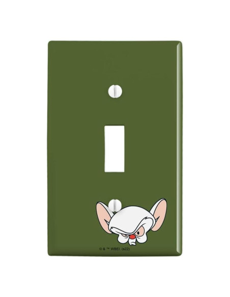 Cubierta de Interruptor de Luz Pinky y el Cerebro - Graphics & More