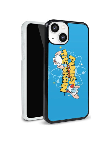 Funda Protectora Pinky y el Cerebro para iPhone 13 - Gráficos & Más