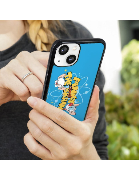 Funda Protectora Pinky y el Cerebro para iPhone 13 - Gráficos & Más