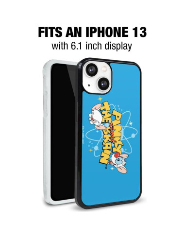 Funda Protectora Pinky y el Cerebro para iPhone 13 - Gráficos & Más