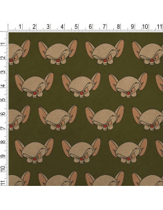 Papel de Regalo Kraft Pinky y el Cerebro 91x183 cm Graphics & More 2