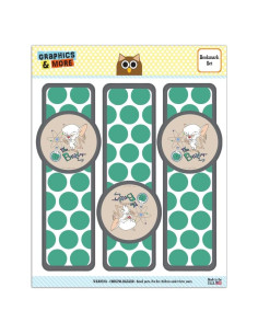 Conjunto de 3 Marcadores Laminados Pinky y El Cerebro