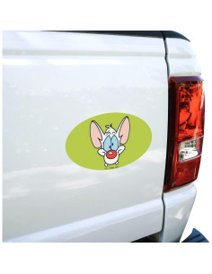 Imán Ovalado Pinky y El Cerebro - Graphics & More 17.8x10.2cm 2