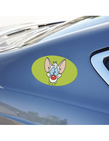 Imán Ovalado Pinky y El Cerebro - Graphics & More 17.8x10.2cm