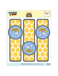 Conjunto de 3 Marcadores Laminados Brillantes Graphics & More