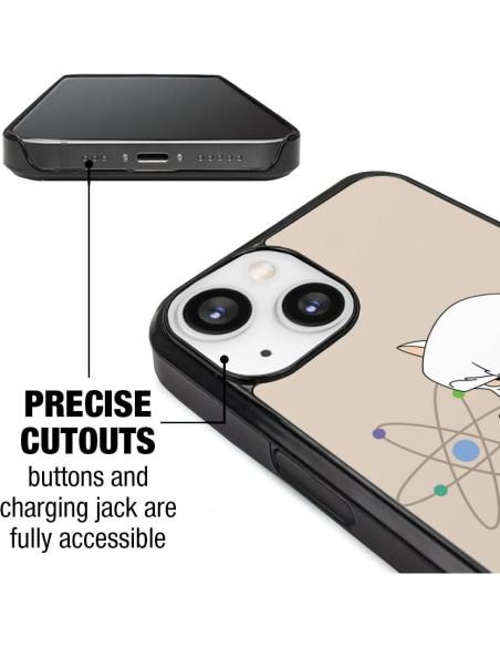 Funda Protectora Pinky y el Cerebro para iPhone 13 - Plástico
